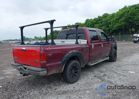 2004 Ford F-250 Lariat/Xl/Xlt из США, поврежденный, VIN 1FTNW21P44EB88445